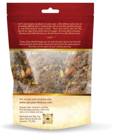 Spicy World Garam Masala Indian 10-Whole Spices Blend 400g (14oz) All Natural | Vegan from India - Buy Online on GoSupps.com