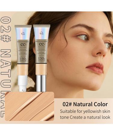 Buy CC Cream with SPF 50 - Full Coverage Hydrating Lightweight & Waterproof | Perfect Skin Tone & Blemish Control - Buy Online on GoSupps.com