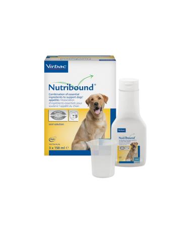 Virbac Nutribound 3 Complementary Food for Dogs - 3 x 150 ML