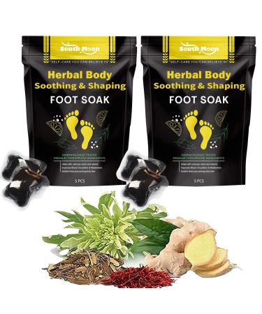 2PCS Cleansing Foot Soak Beads  Herbal Foot Cleansing Soak Beads Herbal Foot Cleansing Soak Beads for Men Women