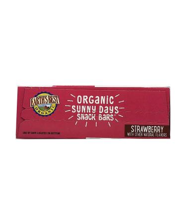 Earth's Best Organic Strawberry Snack Bars - 8 Count, 0.67 oz Each - Buy Online on GoSupps.com