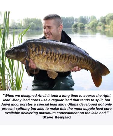 Ultima Anvil Smooth Lead Core 10m Spool - Weed Green 45lb/20.3kg | International Shipping Available - Buy Online on GoSupps.com