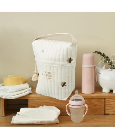 Shop Multifunctional Travel Diaper Bag - Stylish Pine Cone Design for Baby Bottles Wipes & Pacifiers | Ideal for Moms Worldwide - Buy Online on GoSupps.com