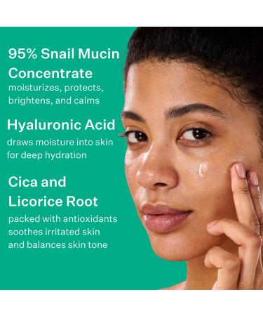 Peach Slices Snail Rescue Intensive Treatment Wash-Off Mask - 95% Snail Mucin | Brightening & Hydrating Gel Mask for Clear, Radiant Skin - 3.38 oz - Buy Online on GoSupps.com