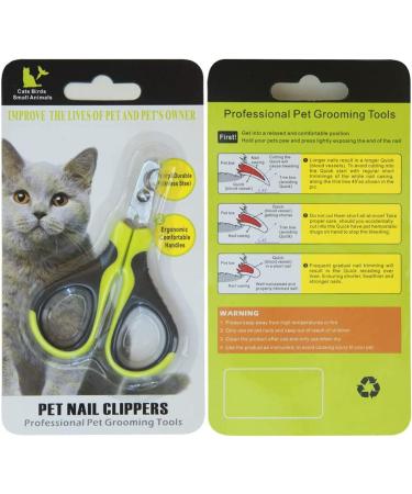 Alinana Cat Nail Clippers - Professional 25 Cutting Head for Cats Dogs & Rabbits - Curved Blade Pet Claw Scissors - Buy Online on GoSupps.com