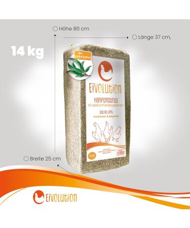 Buy Egg Rigories with Eucalyptus 14kg - Ideal for Chickens Rodents & Horses | Highly Absorbent Stable Climate - Buy Online on GoSupps.com