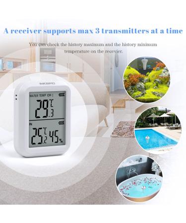 Buy Inkbird IBS-P01R Wireless Pool Thermometer - Floating Digital Thermometer for Accurate Temperature Readings | International Shipping Available - Buy Online on GoSupps.com