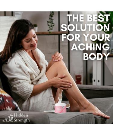 Her Hemp Cream 25X Strength for Muscle & Joint Relief - Hemp Oil, Aloe, Arnica, MSM, Menthol - 4 fl oz - Buy Online on GoSupps.com