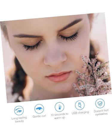 MAGICLULU 1 Set Eyelash Tester Eyelash Heater Electric Curlers USB Lash Curling Comb Electric Heated Eyelash Curler Professional Styling Tools Eyelash Curler Pen Electrical Tools Abs Charge 15.3X2.3cm - Buy Online on GoSupps.com