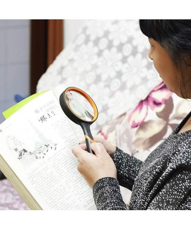 Spacmirrors High Magnification 10x Hand Lens Optics Students to Read Newspapers Observing Plants Portable Ergonomic Flexible Magnifier - Buy Online on GoSupps.com