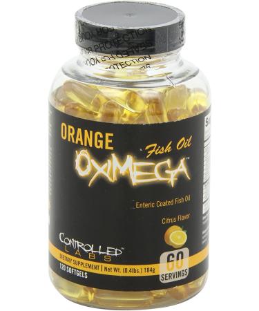 Controlled Labs OxiMega Fish Oil - Citrus Flavor, 120 Softgels | Premium Omega-3 Supplement - Buy Online on GoSupps.com