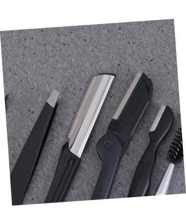 Frcolor Eyebrow Trimming Kit - Razor Scissors Brush & Comb | Perfect Eyebrow Grooming Set for Precision | International Shipping Available - Buy Online on GoSupps.com