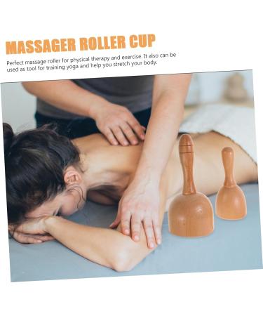 Frcolor 2-in-1 Massage Scraping & Circulation Mat - Full Body Maderoterapia Tool for Back & Muscle Relief - Household Massage Cup & Scroll Wheel - Buy Online on GoSupps.com