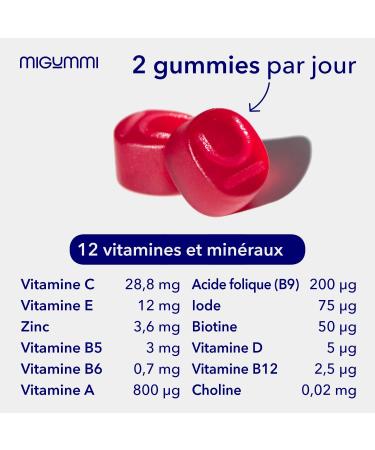 Multivitamin Gummies | 100 Natural Blackberry Flavor Gummies | Vitamins C D B12 E A B6 B5 Folic Acid Biotin Biotin Zinc Iodine Choline | 12 Vitamins & Minerals | Vegans - Buy Online on GoSupps.com