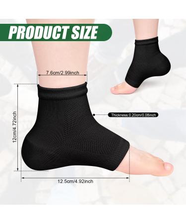 BOXOB Height Increase Socks - Invisible Shoe Lift Insoles for Men & Women | Comfortable Height Booster Heel Pads (Black - Buy Online on GoSupps.com
