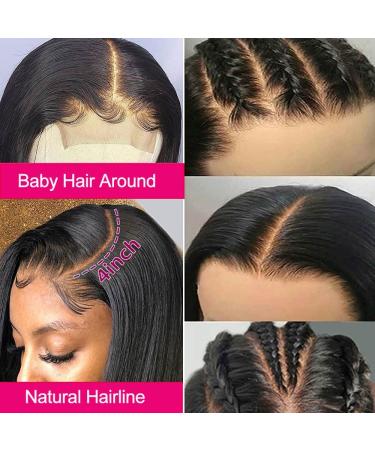 LSYBEAUTY Body Wave Lace Front Wig 22 Inch - 180% Density Brazilian Virgin Hair - Glueless 4X4 Lace Closure Wig for Black Women - Pre Plucked with Baby Hair - Natural Color 22 Inch - Buy Online on GoSupps.com