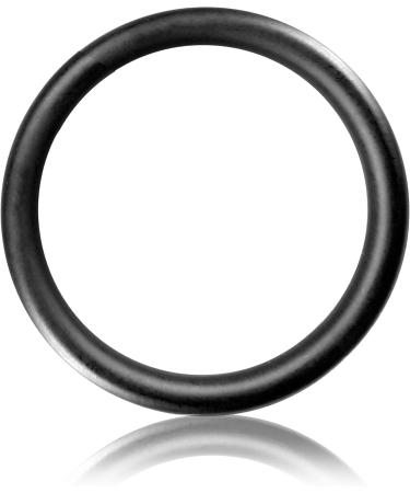 XL Steel O-Ring Set for DIY Dog Leash & Neck Band | Non-Rusting Welded 5 Pieces Black Matte 38mm Inner Diameter - Buy Online on GoSupps.com