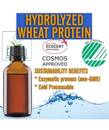 Hydrolyzed Wheat Protein Liquid 50g | 1.76oz - Microprotein for Hair, Skin, Baby Care - Deep Protection & Repair - Ideal for Shampoos & Conditioners - Buy Online on GoSupps.com