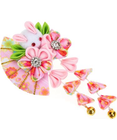 FRCOLOR Hanfu Hairpins Kimono tassel bell hair accessory Japanese style hair clip tassel kimono hair clip traditional japanese hairpin Bunny Clips Vintage s bride alloy Asia Hair - Buy Online on GoSupps.com