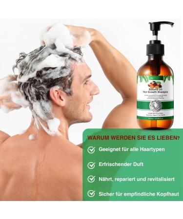  p-beauty Rosemary Hair Growth Oil Shampoo 2 x 300 ml Anti-hair loss and scalp care Moisturizing and regenerating For all hair types in case of - Buy Online on GoSupps.com