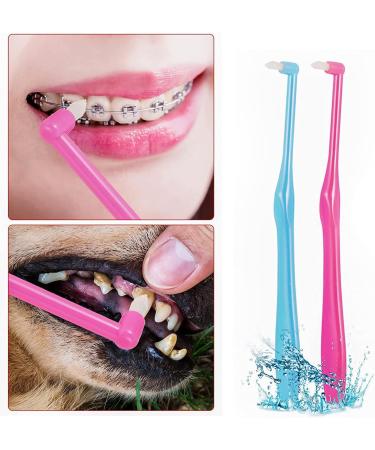 Buy LHDFYQT 8-Piece Tuft Toothbrush Set - Soft Slim Interdental Brushes for Orthodontic Care & Detailed Cleaning - Buy Online on GoSupps.com