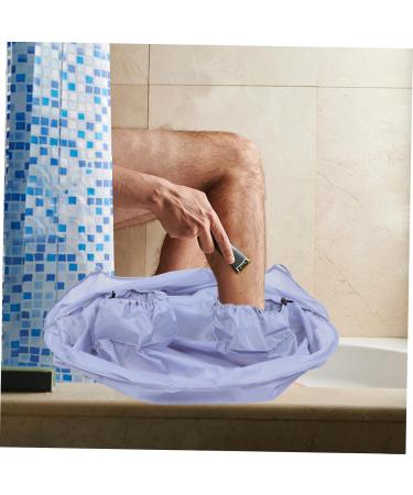 Foldable Leg Shaving Cloak & Beard Apron - Premium Hair Cutting Tool for Men - Lightweight Polyester - Easy Cleanup for Grooming - Buy Online on GoSupps.com