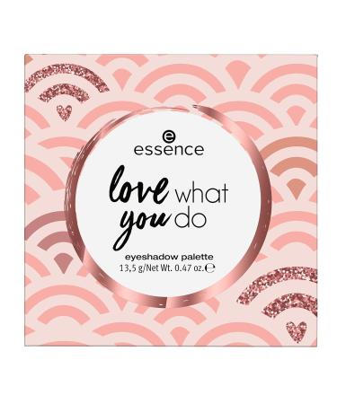 Essence Love What You Do Eyeshadow Palette | Multicolored Long-Lasting Vegan Formula | Matt & Shimmering Finish (13.5g) - International Shipping Available - Buy Online on GoSupps.com