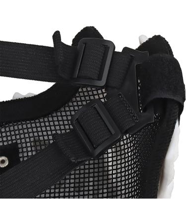 Buy Joyasus Tactical Half-Sighted Mask - Breathable Airsoft Steel Skull Protective Gear for Shooting CS Paintball Halloween & Costume Parties - International Shipping Available - Buy Online on GoSupps.com