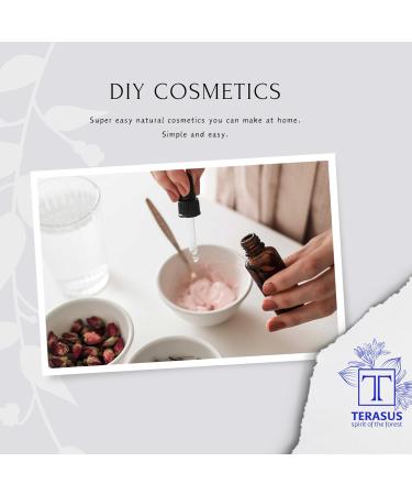 Terasus Peppermint Essential Oil 100% Pure & Natural Undiluted Mentha Piperita Aromatherapy Diffuser Massage DIY 1 oz (30 mL) with Glass Dropper - Buy Online on GoSupps.com