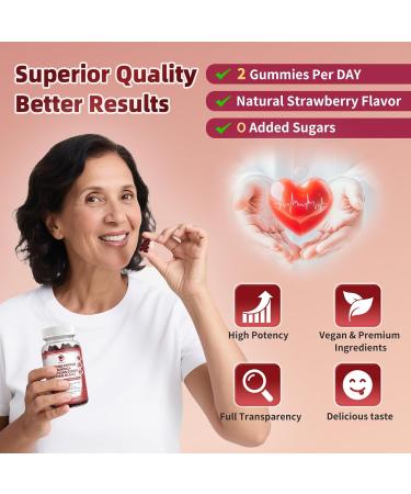 (2 Pack) 16 in 1 Cayenne Pepper Gummies- Sugar-Free 20x Capsaicin Supplements Complex w/Moringa Hawthorn Beet Root - Plus Wormwood Citrus Bergamot Support Circulation* & Overall Wellness* - 60 CT 60 Count (Pack of 2) - Buy Online on GoSupps.com