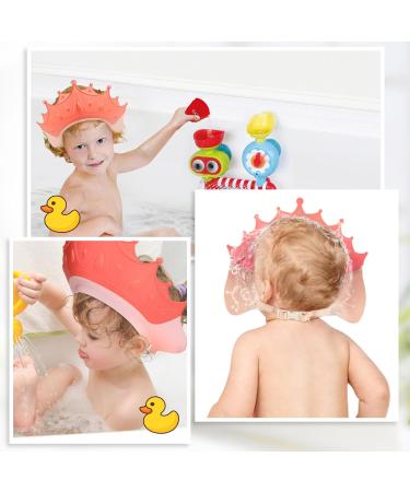 Buy Adjustable Shower Hood for Kids - Hair Washing Protection Shield for Toddlers (1-9 Years) - Pink - Buy Online on GoSupps.com