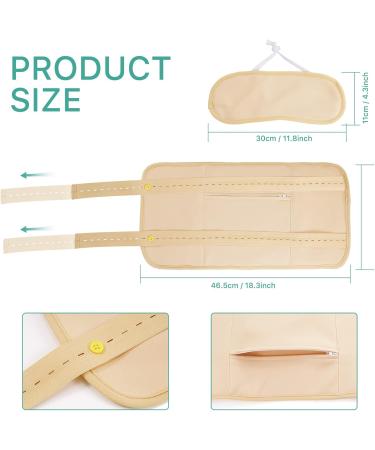 Kllalo Castor Oil Pack Kit | Organic Castor Oil & Reusable Wrap for Liver Detoxification | Adjustable Cotton Packs - Buy Online on GoSupps.com