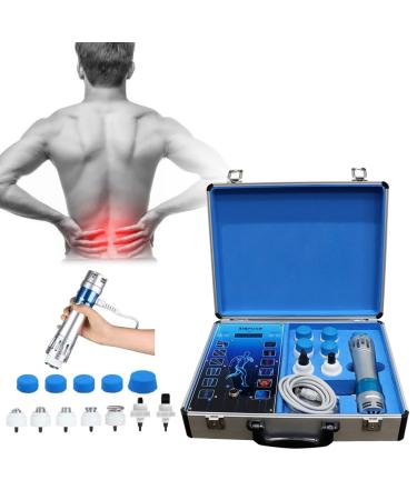Zixiaos shock wave therapy device for pain relief massage device radial extracorporal shock wave treatment for plantar fasciitis heel pain tendonitis elbow pain