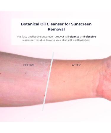 Alana Mitchell Face & Body Sunscreen Remover - 5oz Facial Cleansing Oil for All Skin Types | Double Cleansing Solution for Sensitive and Oily Skin - Buy Online on GoSupps.com