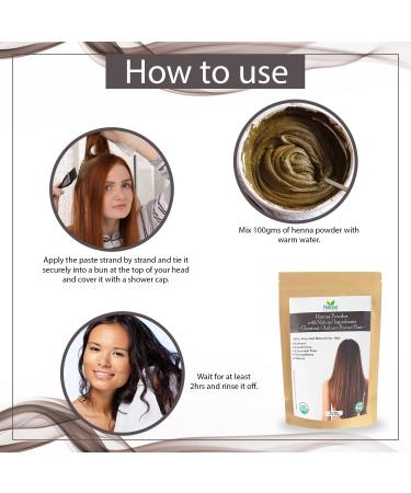 Naturel Anytime Henna Chestnut with Hibiscus 100g USDA Organic - Pack of 1 - Buy Online on GoSupps.com