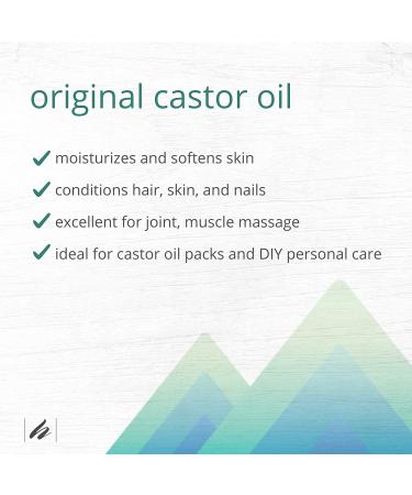 Home Health Castor Oil 32 fl oz - Pure & Natural for Health Benefits - Buy Online on GoSupps.com