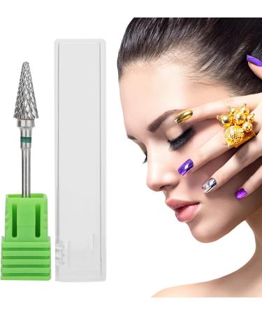 Manicure Drill Bit Tungsten Steel Nail Art Manicure Drill Bits Electric Pedicure Manicure Grinding Head for Manicure Pedicure Home Salon (1) - Buy Online on GoSupps.com