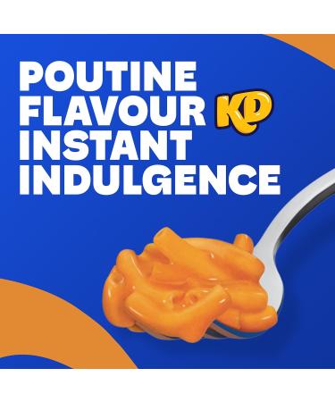 KD Kraft Dinner Poutine Macaroni & Cheese Snack Cups 58g (Pack of 10) Poutine 58 g (Pack of 10) - Buy Online on GoSupps.com