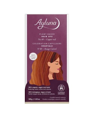 Ayluna Hair Color - Copper Red 40 - Premium Quality 100g Pack | Shop Internationally - Buy Online on GoSupps.com