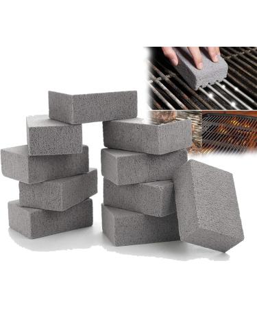 Scratched Stone for Oven Cleaning Scratched Stone for Stovetop Cleaning Pumice Stone for Oven Heavy Duty Oven Cleaner Scored Stone for Stovetop Cleaning 10PCS