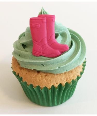 6 Fun & Vibrant Edible Sugar Wellies: Mixed Colours - Buy Online on GoSupps.com