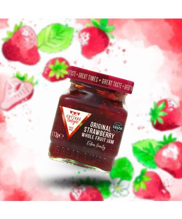 Cottage Delight Mini Jam Pick N Mix - Create Custom Jam Combo with 18+ Flavours | Caramelised Cheese Orange Blackcurrant Strawberry Lemon | 5 Pack - Perfect Jam Gift Set for Jam Lovers - Buy Online on GoSupps.com