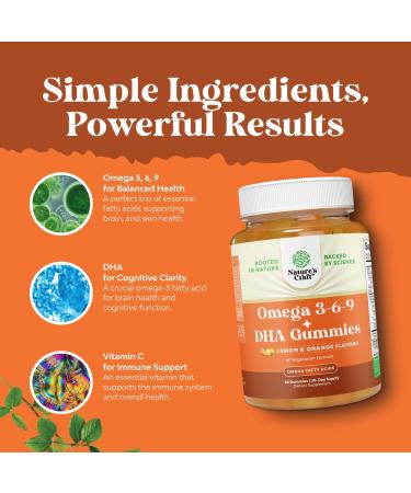 Bundle of Magnesium Glycinate 400mg Capsules for Mood Sleep and Relaxation Support and Omega 3-6-9 Vegetarian Gummies with DHA for Brain Heart Bone and Joint Health for Adults - Buy Online on GoSupps.com