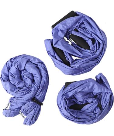 Lyrlody Aerial Yoga Hammock - Premium Sling for Fitness & Stress Relief - Purple Yoga Swing - Buy Online on GoSupps.com