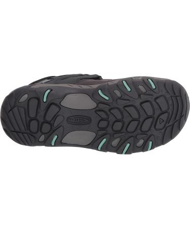 KEEN Women's Steens Mid Waterproof Hiking Boots - Steel Grey/Ocean Wave (Size 8) - Buy Online on GoSupps.com