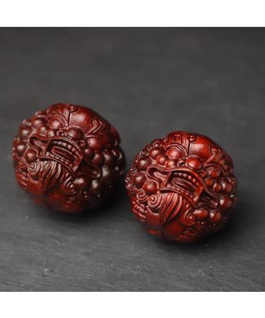Unbit Ball Stretcher & Magnetic Stress Ball | Walnut Carving Fitness & Handball Gifts | Baoding Ball - Unique Play Ornaments - Buy Online on GoSupps.com