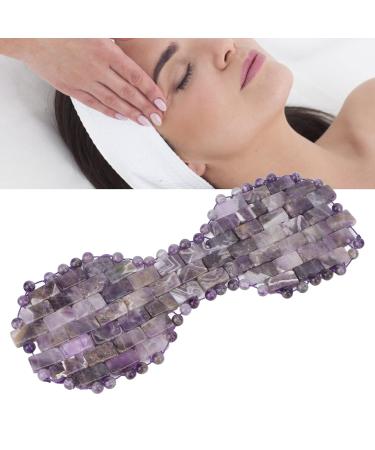 Natural Jade Eye Mask - Cool & Heat Therapy for Swollen Eyes | Gemstone Sleep Mask for Dark Circles & Detox - Buy Online on GoSupps.com