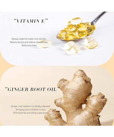 Ginger Mint Lip Glaze - Moisturizing & Plumping Lip Care Essence for Dry Lips - Reduce Lines, Enhance Shine - Female Lip Gloss for Sexy, Plump Lips - Buy Online on GoSupps.com