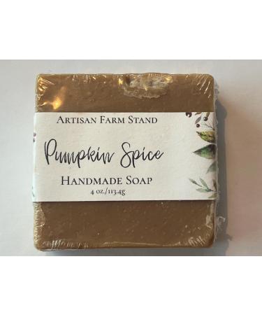 Buy Pumpkin Spice Handmade Soap 4 oz - Nourishing Aromatic International Shipping - Buy Online on GoSupps.com