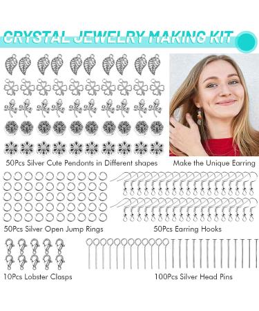 Selizo Jewelry Making Kit for Adults Women - 1660Pcs Crystal Bead Ring Maker Set with 28 Colors - DIY Jewelry Making Supplies - Buy Online on GoSupps.com